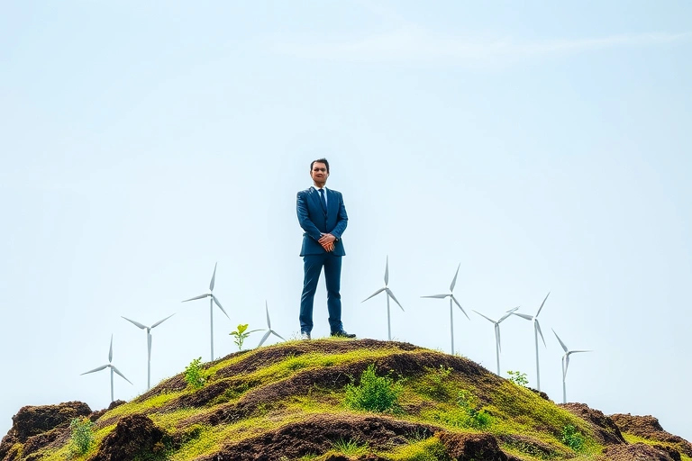 Conceitos visuais relacionados a Tendências de investimento em renda variável em 2025: O crescimento das ações sustentáveis