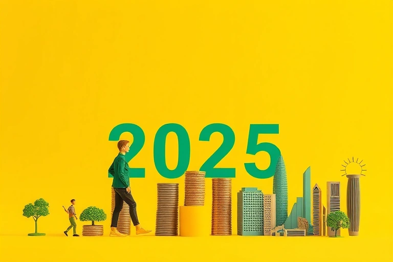 Conceitos visuais relacionados a Empresas brasileiras que se destacaram na bolsa em 2025: Oportunidades para investidores iniciantes