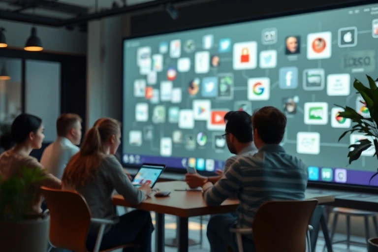 Conceitos visuais relacionados a Como as redes sociais estão revolucionando o marketing de afiliados no Brasil em 2025